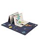 FunBlast Double Sided Space Night Theme Folding Mat for Kids - Multicolor