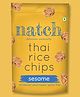 Natch thai rice chips - sesame (large pack 100g)