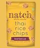Natch thai rice chips - vegan cheddar (large pack - 100g)