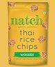 Natch thai rice chips - wasabi (large pack 100g)