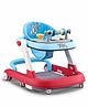 Tom & Jerry Multifunctional 2 in 1 Baby Walker With Anti Fall Protection & Adjustable Height Without Foot Mat - Blue