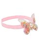 Aye Candy Butterfly Designed Headband - Pink & Blue