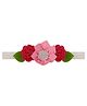 Aye Candy Floral Designed Headband - Pink