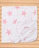 Ben Benny 100% Cotton Knit Wrapper With Star Print L 76.2 x B 76.2 cm - White