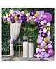 Bubble Trouble Butterfly Theme Happy Birthday DIY Kit Purple - Pack of 83