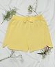 PURPLE UNITED KIDS Bow Applique Detailed Shorts - Lime Yellow