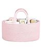 Winnies Rope Caddy Organizer Pink