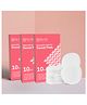 BE ME Disposable Folded Underarm Sweat Pads Absorbs Sweat & Odour 10 Pads Each - 3 Pack