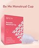 BE ME Small Reusable Ultra Soft Menstrual Cup For Women (Pack of 1) - 15 ml