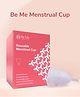 BE ME Large Reusable Ultra Soft Menstrual Cup For Women (Pack of 1) - 30 ml