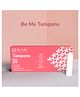 BE ME 6-8 Hours Leak Protection Tampons For Periods | FDA Approved Regular Flow Tampons - Pack of 20