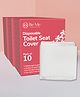 Be Me Disposable Toilet Seat Cover- 30 Pcs| Hygienic Protection| Eco-Friendly Travel Essential - Pack of 3 (10 Pcs Each)