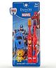 Duvon Plus Marvel Toothbrush Set | Spiderman and Iron Man | 2 Brushes + 2 Fun Erasers Free