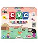 GiniMini CVC Word Builder Magnetic Tiles and Whiteboard for Kids 3+ Learn to Read