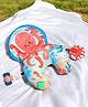 Fabrify Tummy Time Pillow with Crinkle Mat & Teethers, High Contrast Baby Toys, Montessori Sensory Crawling Toy for Infant Newborn Toddler Tummy Time (Octopus)