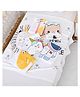 Fabrify Baby  Bamboo Fiber Muslin Double Sided Baby Blanket , Pack of 1 (Random Design)