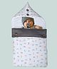 Fabrify 3 In 1 Baby Sleeping Bag And Carry Nest | Cotton Bedding Set For Infants And New Born Baby | Portable And Travel Friendly | 0-6 Months (Car-1)