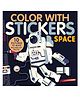 Color with Stickers: Space Colouring Book By Jonny Marx - English