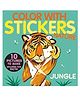 Color with Stickers: Jungle Sticker Book by Jonny Marx - English