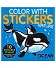 Color with Stickers: Ocean Sticker Book By Jonny Marx- English