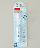 Babyhug Ultra Soft Bristles Kids Toothbrush Penguin Print - Blue| Anti-slip Handle| Gentle on Gums| Ideal Head Size| Encourages Self Brushing