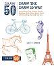 Draw the Draw 50 Way Book by Lee J. Ames - English