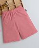 BABY NATION Cotton Striped Shorts - Red
