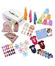 Toddylon 79 in 1 New Born Baby Products All Complete Daily Essentials Combo for Baby Boys & Baby Girls | Gift Packs | Bedding & Clothing | Hospital Kit | Baby Shower (0-6 Months) Brown