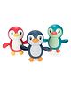 YAMAMA Swimming Penguin Bath Toy for Babies, Floating Toys for Kids Tub, Cute Bathing Toys for Toddlers, Bathtub Toys for Baby Boys And Girls - (Pack of 3  Multicolor)