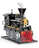 YAMAMA City Steam Train Construction Toy Train Building Blocks Children's Train Play Set Educational Toy for Boys and Girls 246 Pieces - Multicolor