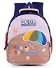 YAMAMA School Bags Sunnday Bear Backpack Water Stress Reduction Breathability Adjustable Straps Height 11.8 Inches - (Color May Vary)