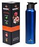 Speedex Simplex Stainless Steel 1 Litre Water Bottle For Men Woman Kids (1000 ml, Dark Blue, Sipper)
