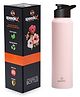 Speedex Simplex Stainless Steel 1 Liter Water Bottle For Men Woman Kids (1000 ml Pastel Pink Sipper)