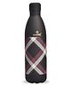 SPEEDEX Check & Mate Vacuum Insulated 24 Hrs Hot & Cold Thermosteel Water Bottle (500 ml, Black )