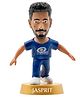Aditi Toys Cricket Icons Action Figure Jasprit Bumrah Mumbai Indians Collectible Miniature Figurine, IPL Edition with 360 Degree Rotatable Head, MI Cricket Player for Fans & Kids, Gift & Collectors Pack of 1