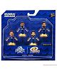 Aditi Toys Cricket Icons Action Figure Assorted Mumbai Indians Collectible Miniature, IPL Edition with 360 Degree Rotatable Head, MI Cricket Player for Fans & Kids, Gift & Collectors Pack of 4