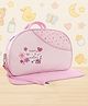Badal Kidz Unique Ideas New Born Baby Multipurpose Polyester Diaper/Mother Bag with Holder Diaper Changing Multi Compartment - Pink
