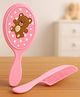 Badal Kidz Baby Hair Brush and Comb Combo for Newborn and Toddler Grooming - Pink