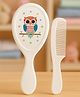 Badal Kidz Baby Hair Brush and Comb Combo for Newborn and Toddler Grooming - White