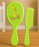 Badal Kidz Baby Hair Brush and Comb Combo for Newborn and Toddler Grooming - Green
