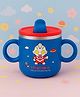 Badal Kidz Baby Sipper Cup Leak - Proof, BPA - Free, Soft Silicone Spout, Ergonomic Handles, Travelling Drinking Cup for Kids with Straw, Perfect for Toddlers & Infants - Blue