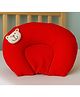 Badal Kidz Baby Mustard Seeds,Rai Pillow for Newborn Head & Neck Support Pillow, Velvet Takiya Head Shaping Pillow - Red