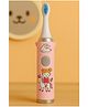 Badal Kidz Children's Electric Toothbrush with Cartoon Characters, Soft Bristles Battery Operated Kids Cartoonic - Pink