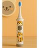 Badal Kidz Children's Electric Toothbrush with Cartoon Characters, Soft Bristles Battery Operated Kids Cartoonic - white
