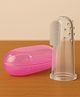 Badal Kidz Silicone Baby Finger Toothbrush, Great for Massaging & Cleaning Gums, Use Soft Brush For Kids & New Born Baby, First Teeth, BPA - Free - Pink