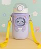 Badal Kidz Cat Water Bottle, Flip Lid, Water Bottle Hot and Cold, Leakproof Sport BPA Free ,Water Jug for School Travel 500ml - Purple