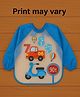 Badal Kidz Long Sleeve Bibs, Waterproof Baby Bibs, Toddler Sleeved Bib, Baby Smock for Eating Feeding, 6-24 Months -Blue