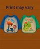 Badal Kidz Long Sleeve Bibs, Waterproof Baby Bibs, Toddler Sleeved Bib, Baby Smock for Eating Feeding, 6-24 Months -Green & Blue