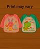 Badal Kidz Long Sleeve Bibs, Waterproof Baby Bibs, Toddler Sleeved Bib, Baby Smock for Eating Feeding, 6-24 Months -Green & pink