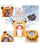 Sanjary Mini Water Dispenser Toy for Kids Animal Water Machine Toy for Kids Water Dispenser Dollhouse Toy color design may vary